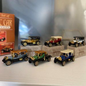 Vintage Classic Car Miniatures 1989, Readers Digest 6-Car Diecast Collectors Set